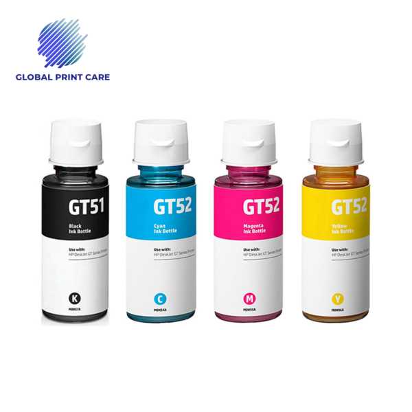 Premium HP Refill Dye Ink Bottle Kit HP GT51 GT52 For HP GT5810