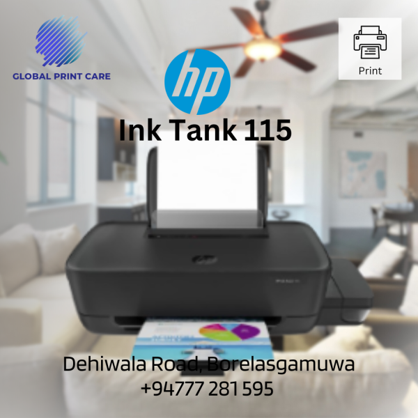 HP Ink Tank 115 Document and Photo Printer - Image 3