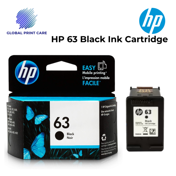 HP 63 Black Ink Cartridge