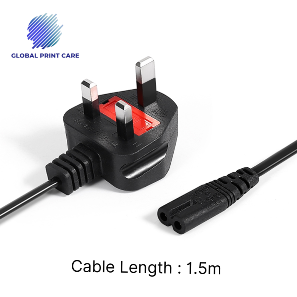 2 Pin Power Cord 3 Pin UK Plug 13A Fused AC Power Cable