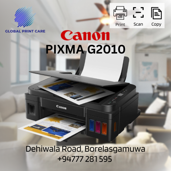 Canon PIXMA G2010 3 In One Inkjet Ink tank Printer - Image 2